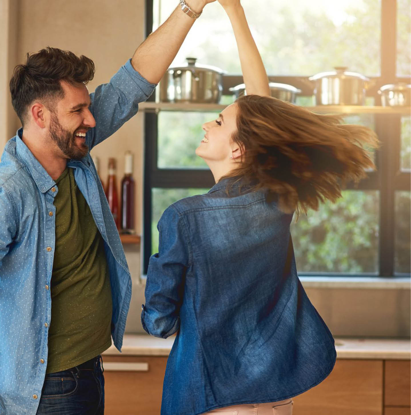 couple twirl